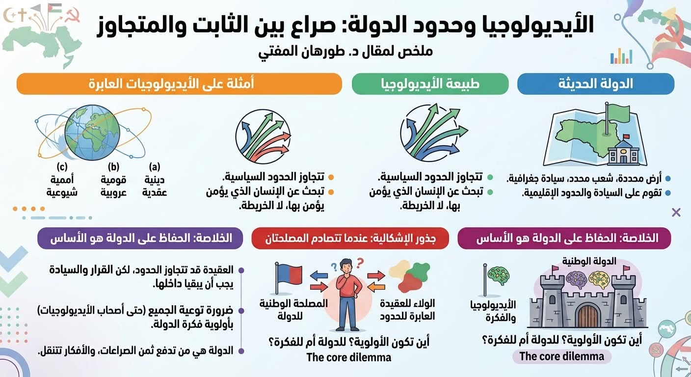 الأيديولوجيا وحدود الدولة